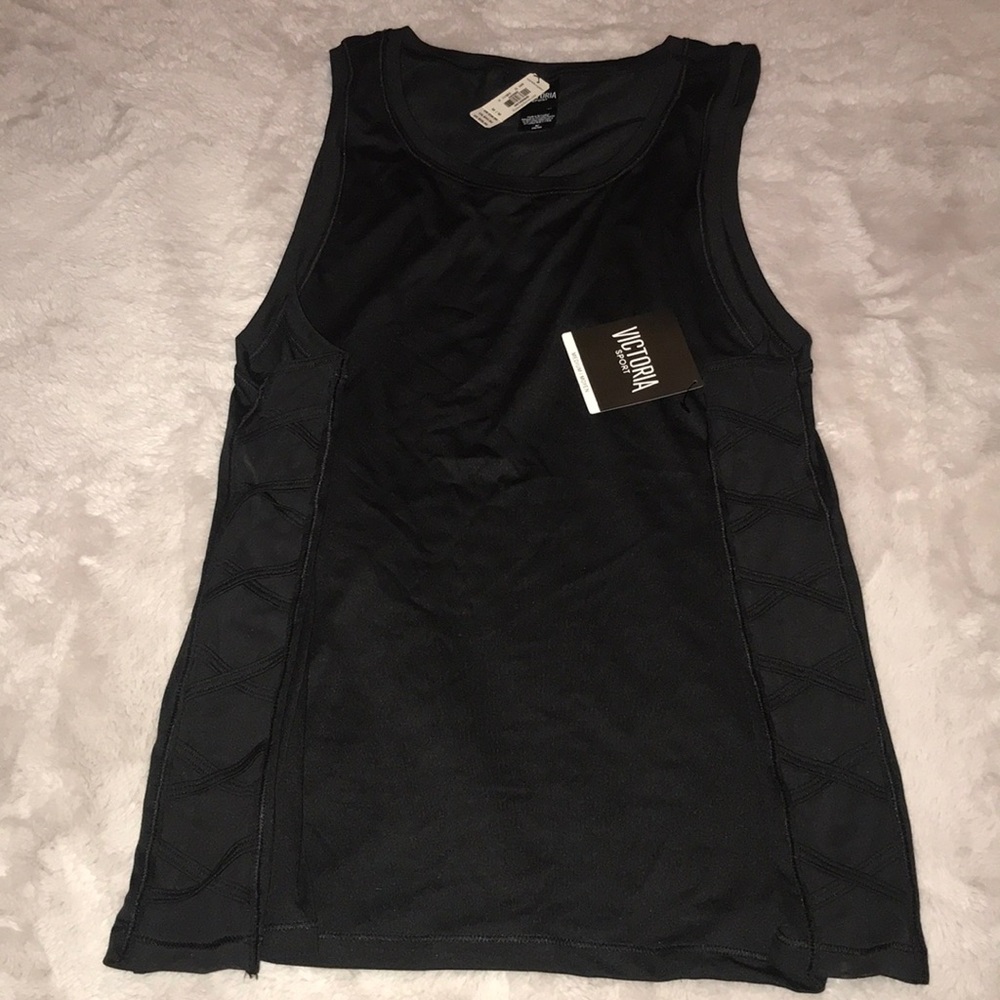 COPY - Victoria Sport Black Tank Top NWT M